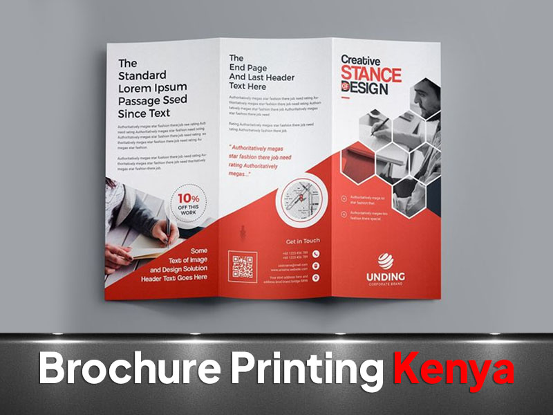 Brochures printing and branding in Nairobi by VS Kenya Designs