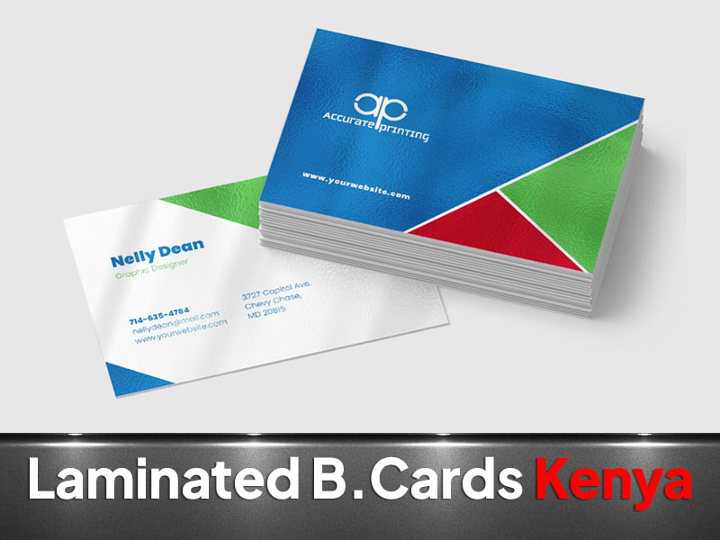 Business Cards printed by VS Kenya Designs