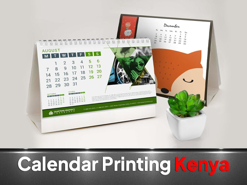 Calendar Printing printing and branding in Nairobi by VS Kenya Designs