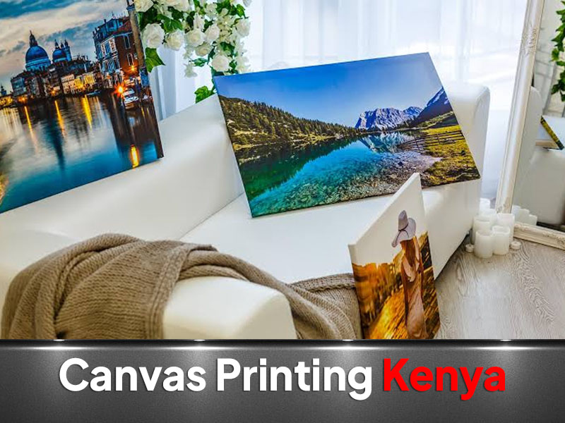Canvas Framing printed by VS Kenya Designs