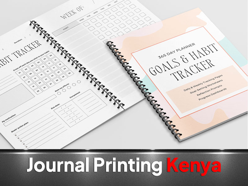 Journals & Planners printing and branding in Nairobi by VS Kenya Designs