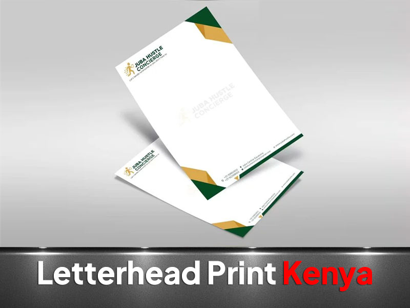 Letterheads printing and branding in Nairobi by VS Kenya Designs