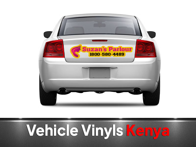 Matte & Gloss Vehicle Vinyl printing and branding in Nairobi by VS Kenya Designs