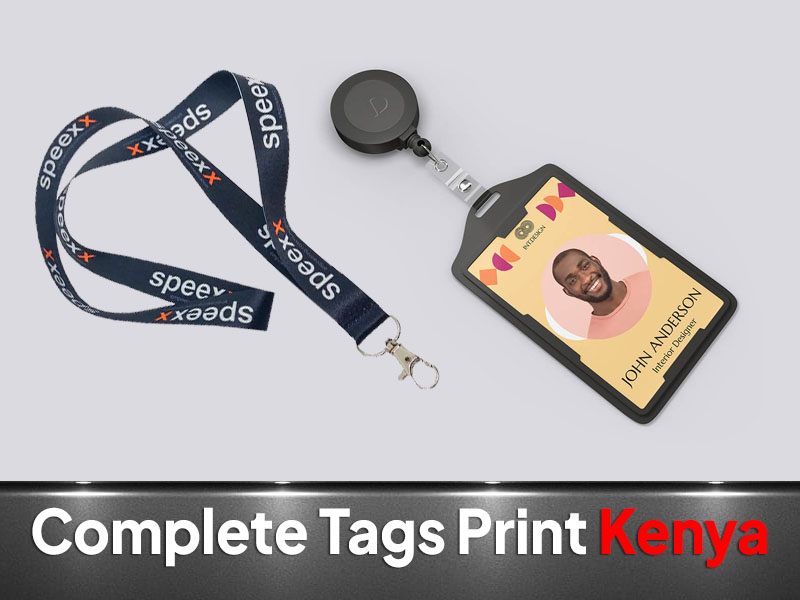 Lanyards & ID Badges printed by VS Kenya Designs