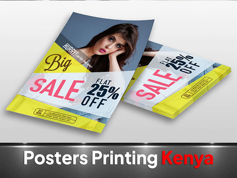 Posters printing and branding in Nairobi by VS Kenya Designs