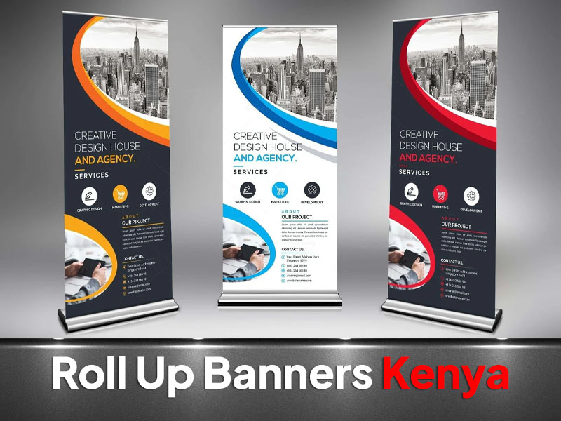 Roll-Up Banners printed by VS Kenya Designs