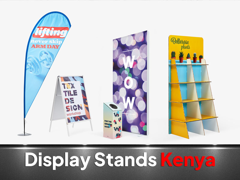 Trade Show Display Stands Branding printing and branding in Nairobi by VS Kenya Designs