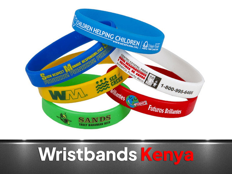 Wristbands printing and branding in Nairobi by VS Kenya Designs